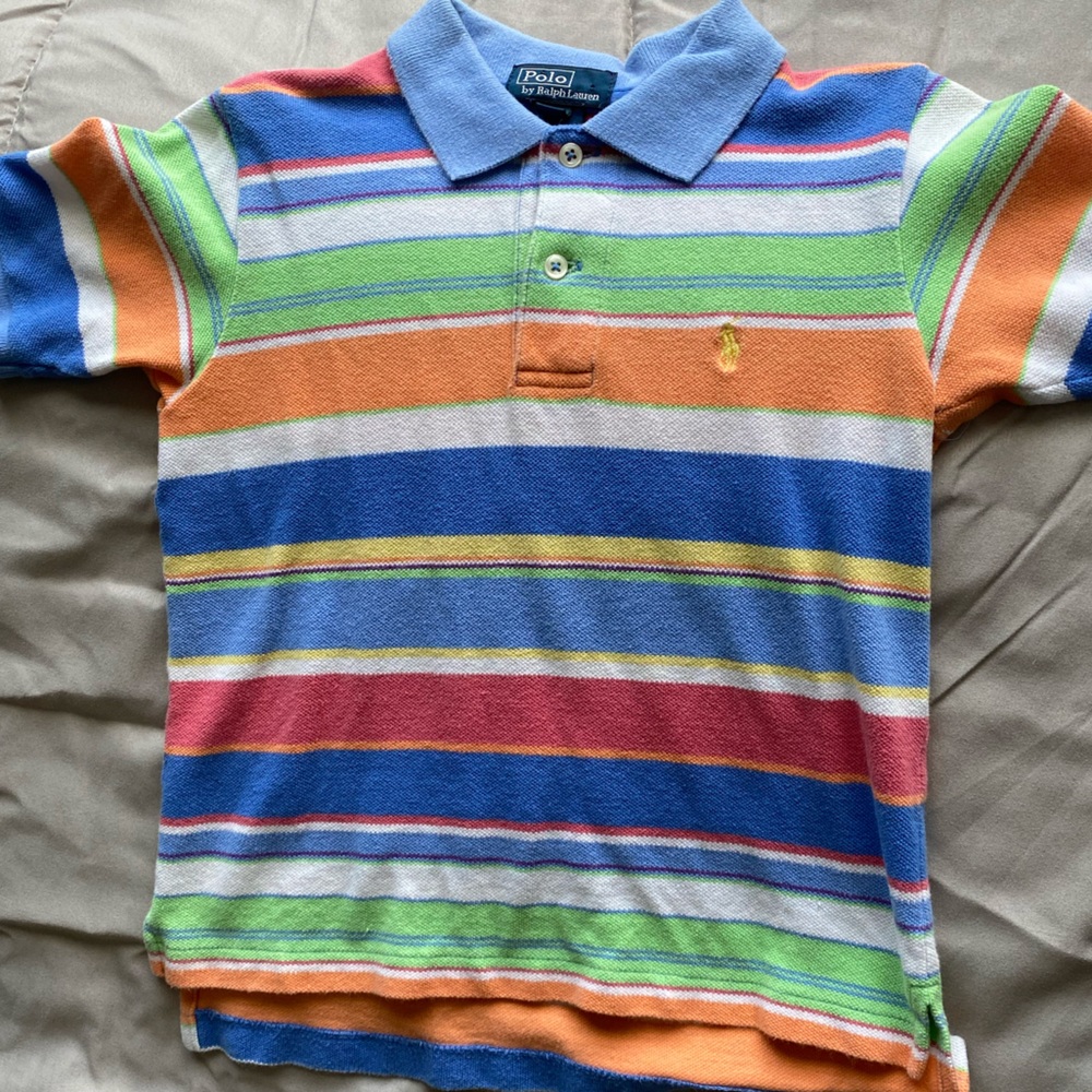 Polo, kids, 4/4t, multi colors